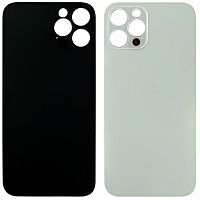 Задня кришка Apple iPhone 12 Pro (біла AAA з великим отвором)