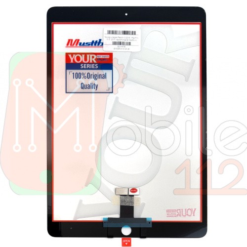 Тачскрін Apple iPad Air 3 2019 A2152, iPad Pro 10.5" 2017 A1701 A1709 A1852 (чорний Original Musttby з плівкою)