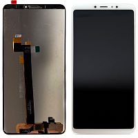 Дисплей Xiaomi Mi Max 3 з тачскріном (білий оригінал OEM)