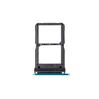 Тримач SIM карти Xiaomi Mi Note 10, Mi Note 10 Pro, Mi Note 10 Lite, Mi CC9 Pro (зелений на 2 SIM)
