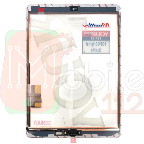 Тачскрін Apple iPad 10.2" 2019 iPad 7, iPad 10.2" 2020 iPad 8 (білий Original Musttby повний з кнопкою) фото 2