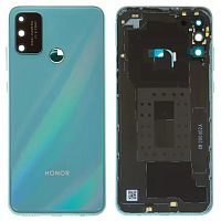 Задня кришка Huawei Honor 9A, Honor Play 9A (зелена оригінал Китай зі склом камери)